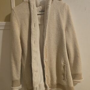 L.L. Bean Cream Sherpa Jacket
